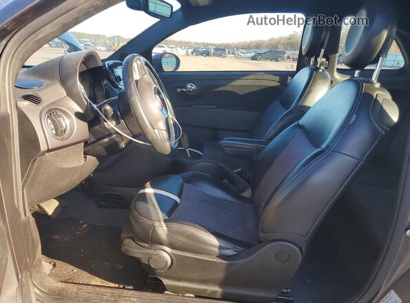 3C3CFFGE8GT221900 2016 FIAT 500 Gray Widok wnętrza z przodu