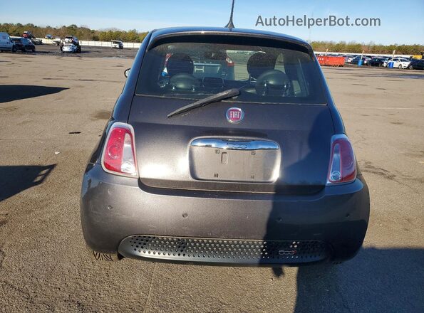 3C3CFFGE8GT221900 2016 FIAT 500 Gray Widok z tyłu