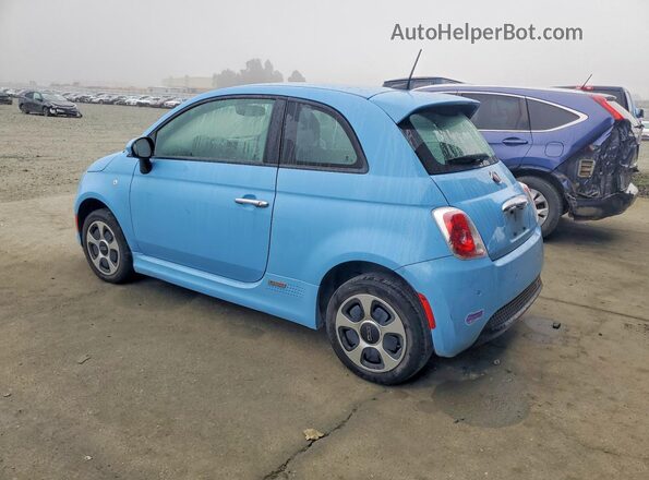3C3CFFGE9GT201607 2016 FIAT 500 Синий Задняя левая четверть