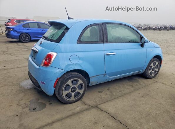 3C3CFFGE9GT201607 2016 FIAT 500 Синий Задняя правая четверть