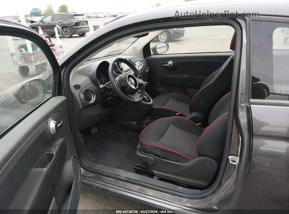 3C3CFFKH3JT465172 2018 FIAT 500 Серый 