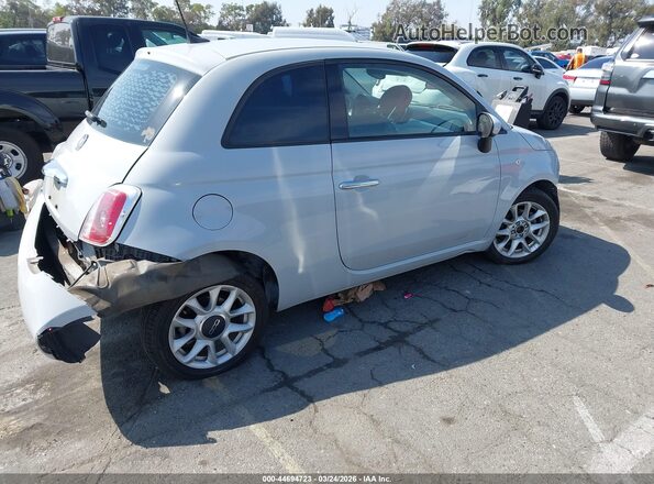 3C3CFFKR1HT661629 2017 FIAT 500 White Հետևի աջ