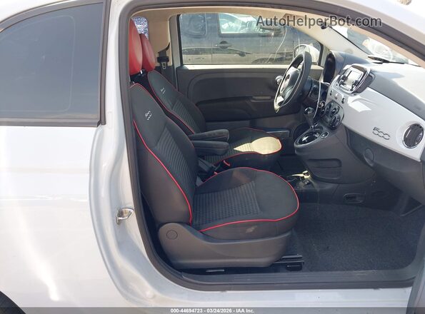 3C3CFFKR1HT661629 2017 FIAT 500 White Սալոնի դիմացի տեսք