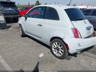 2017 Fiat 500 Pop White vin: 3C3CFFKR1HT661629