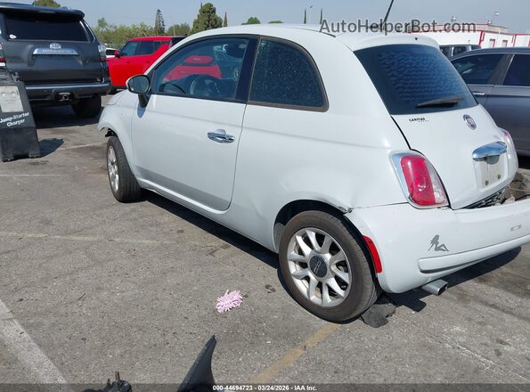 3C3CFFKR1HT661629 2017 FIAT 500 White Հետևի ձախ