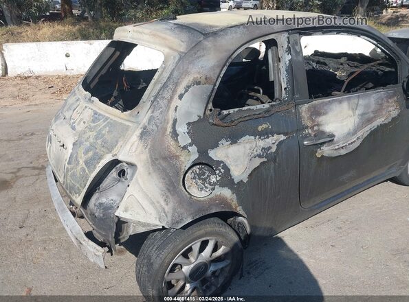 3C3CFFKRXHT697898 2017 FIAT 500 Серый Вид щитка приборов