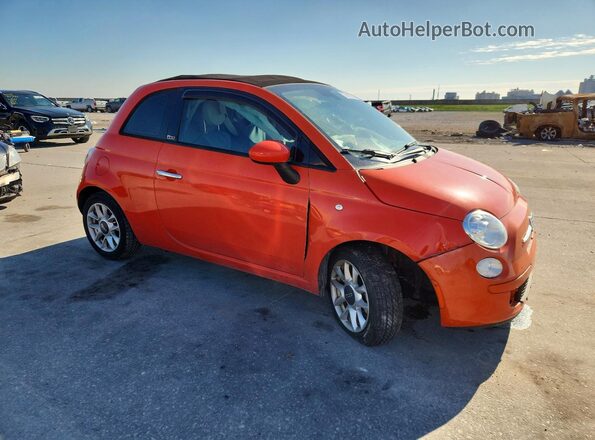 3C3CFFLR4HT698074 2017 FIAT 500 Orange წინა მარჯვენა