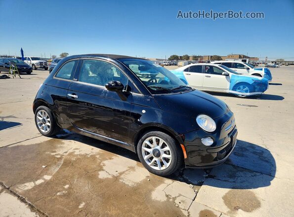 3C3CFFLR7HT697856 2017 FIAT 500 Black Front right