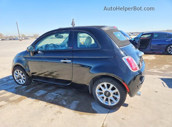 3C3CFFLR7HT697856 2017 FIAT 500 Black Rear left
