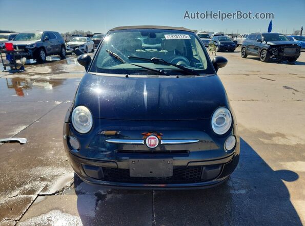 3C3CFFLR7HT697856 2017 FIAT 500 Black Front view