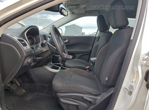 3C4NJCAB2KT761669 2019 JEEP COMPASS White Սալոնի դիմացի տեսք