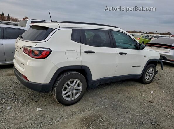 3C4NJCAB2KT761669 2019 JEEP COMPASS White Հետևի աջ
