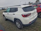 2019 Jeep Compass Sport White vin: 3C4NJCAB2KT761669