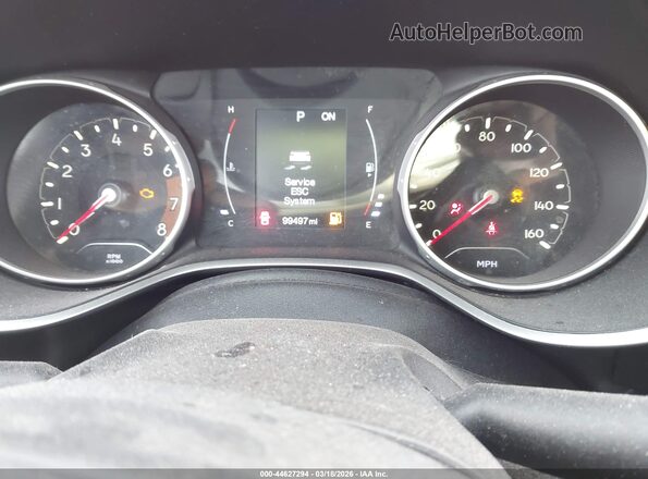3C4NJCAB4JT339398 2018 JEEP COMPASS Orange Vista de los asientos traseros