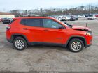 2018 Jeep Compass Sport Fwd Orange vin: 3C4NJCAB4JT339398