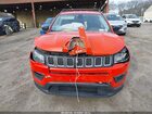 2018 Jeep Compass Sport Fwd Orange vin: 3C4NJCAB4JT339398