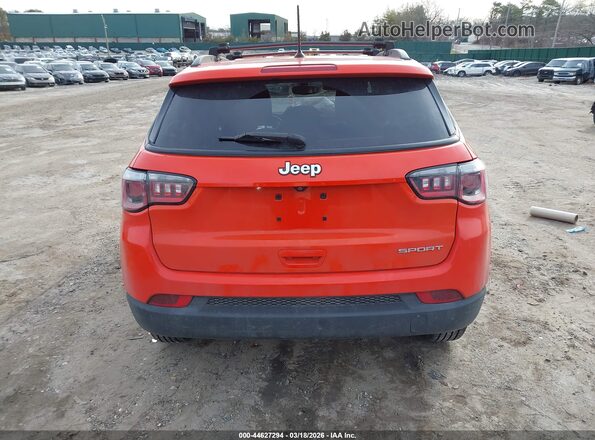3C4NJCAB4JT339398 2018 JEEP COMPASS Orange 