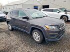 2020 Jeep Compass Sport Gray vin: 3C4NJCAB5LT133817