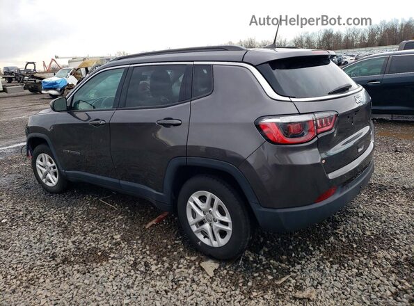 3C4NJCAB5LT133817 2020 JEEP COMPASS Gray Задня ліва чверть