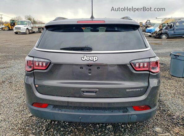 3C4NJCAB5LT133817 2020 JEEP COMPASS Gray Вид ззаду