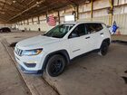 2019 Jeep Compass Sport White vin: 3C4NJCAB9KT851014