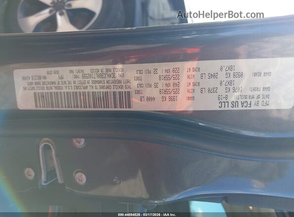 3C4NJCBB0LT102599 2020 JEEP COMPASS Серый Вид подкапотного пространства