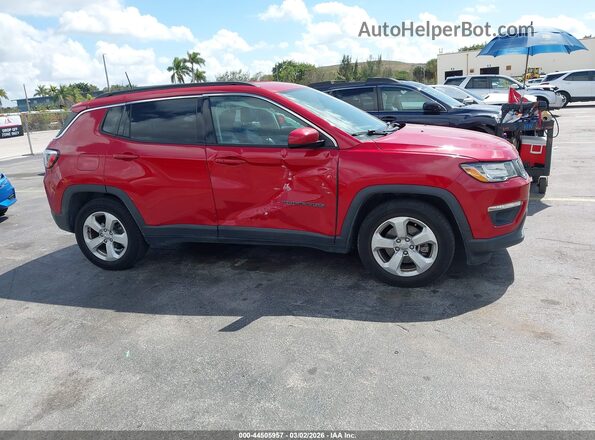 3C4NJCBB1KT715460 2019 JEEP COMPASS Красный Вид задней части салона