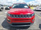 2019 Jeep Compass Latitude Fwd Красный vin: 3C4NJCBB1KT715460