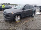 2022 Jeep Compass Latitude Fwd Серый vin: 3C4NJCBB4NT225003