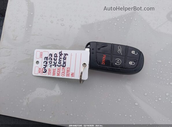 3C4NJCBB4NT225003 2022 JEEP COMPASS Серый Вид панели приборов