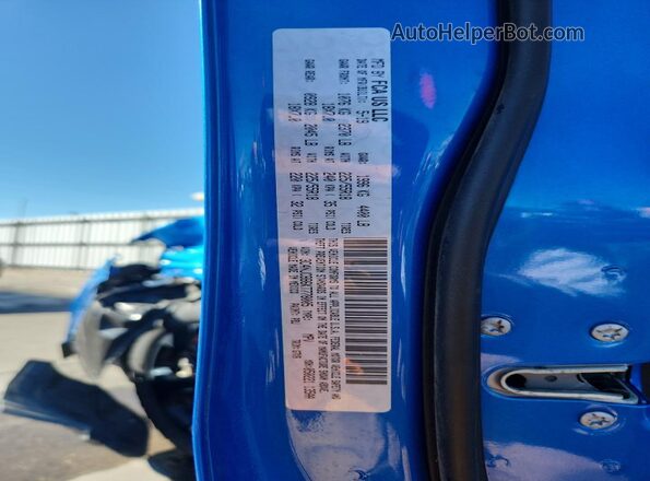 3C4NJCBB6KT778005 2019 JEEP COMPASS Синий Вид наклейки с VIN-кодом