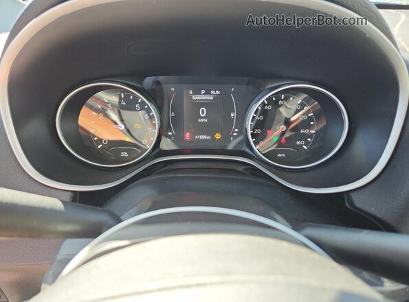 3C4NJCBB6KT778005 2019 JEEP COMPASS Синий Вид щитка приборов