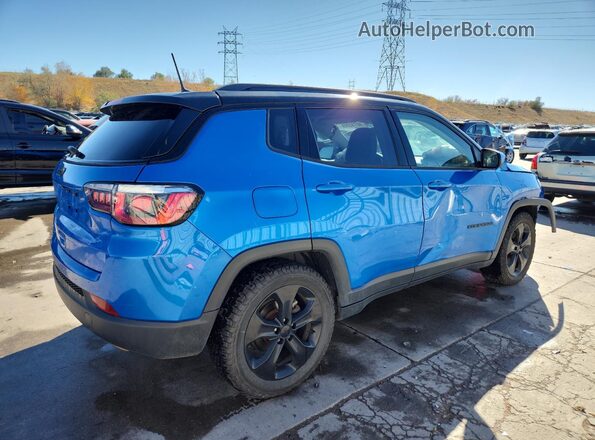 3C4NJCBB6KT778005 2019 JEEP COMPASS Синий Задняя правая четверть