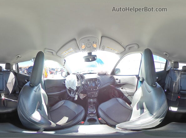 3C4NJCBB6KT778005 2019 JEEP COMPASS Синий Панорамный вид салона 360°