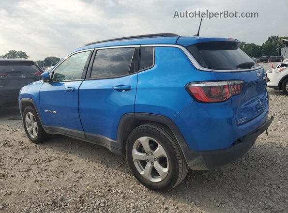 3C4NJCBB7KT649349 2019 JEEP COMPASS Blue Հետևի ձախ