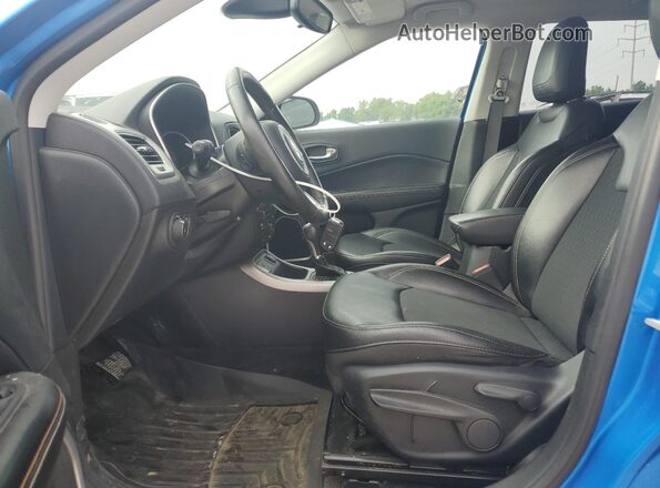 3C4NJCBB7KT649349 2019 JEEP COMPASS Blue Սալոնի դիմացի տեսք