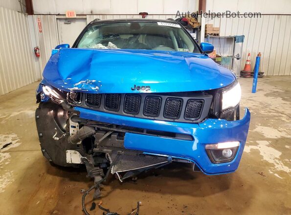 3C4NJCBB8KT618661 2019 JEEP COMPASS Синий Вид спереди