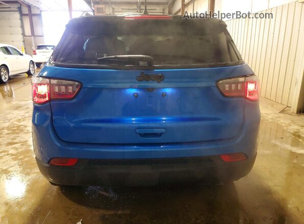 3C4NJCBB8KT618661 2019 JEEP COMPASS Синий Вид сзади