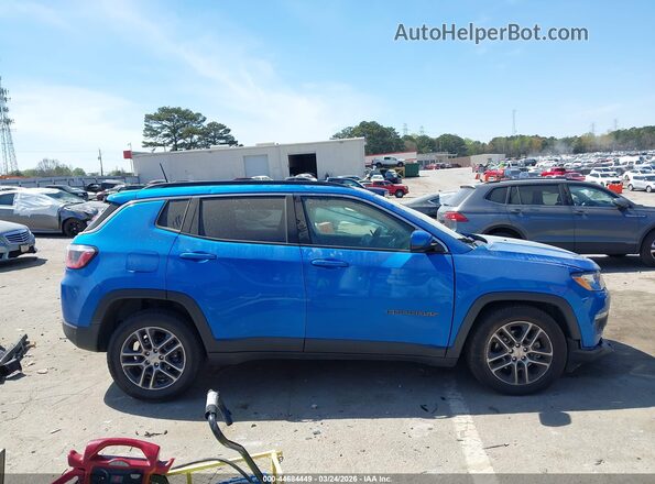 3C4NJCBB8LT150786 2020 JEEP COMPASS Blue Vista del cuadro de instrumentos