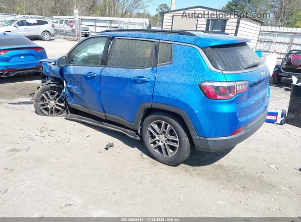 3C4NJCBB8LT150786 2020 JEEP COMPASS Blue Trasero izquierdo