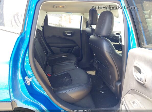 3C4NJCBB8LT150786 2020 JEEP COMPASS Blue Vista de la etiqueta del VIN