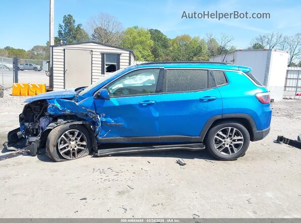 3C4NJCBB8LT150786 2020 JEEP COMPASS Blue Vista interior trasera