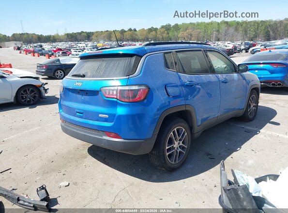 3C4NJCBB8LT150786 2020 JEEP COMPASS Blue Trasero derecho