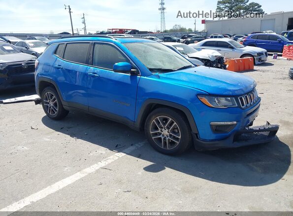 3C4NJCBB8LT150786 2020 JEEP COMPASS Blue Delantero derecho