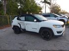 2021 Jeep Compass Altitude Fwd White vin: 3C4NJCBB8MT538988