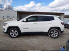 2017 Jeep New Compass Latitude Fwd White vin: 3C4NJCBBXHT690826