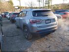 2020 Jeep Compass Limited Fwd Серебряный vin: 3C4NJCCB3LT123302