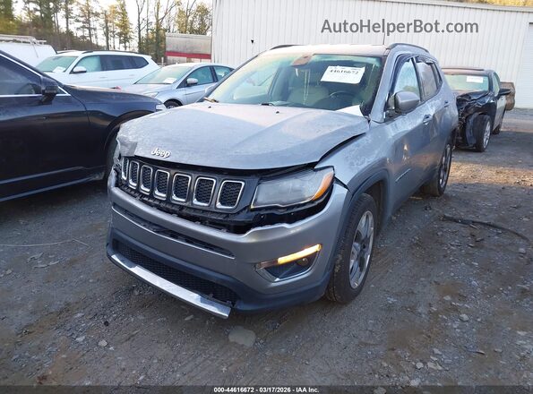 3C4NJCCB3LT123302 2020 JEEP COMPASS Серебряный Передняя левая четверть