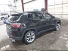 2020 Jeep Compass Limited Fwd Черный vin: 3C4NJCCB5LT187521