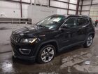 2020 Jeep Compass Limited Fwd Черный vin: 3C4NJCCB5LT187521
